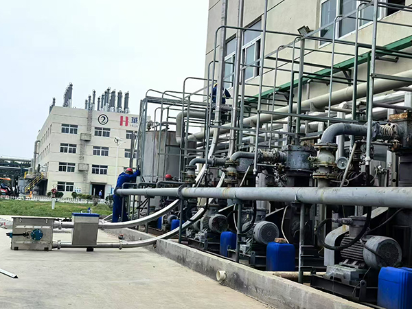 牡丹之鄉(xiāng)管鏈輸送機(jī)安裝完成 交付使用！